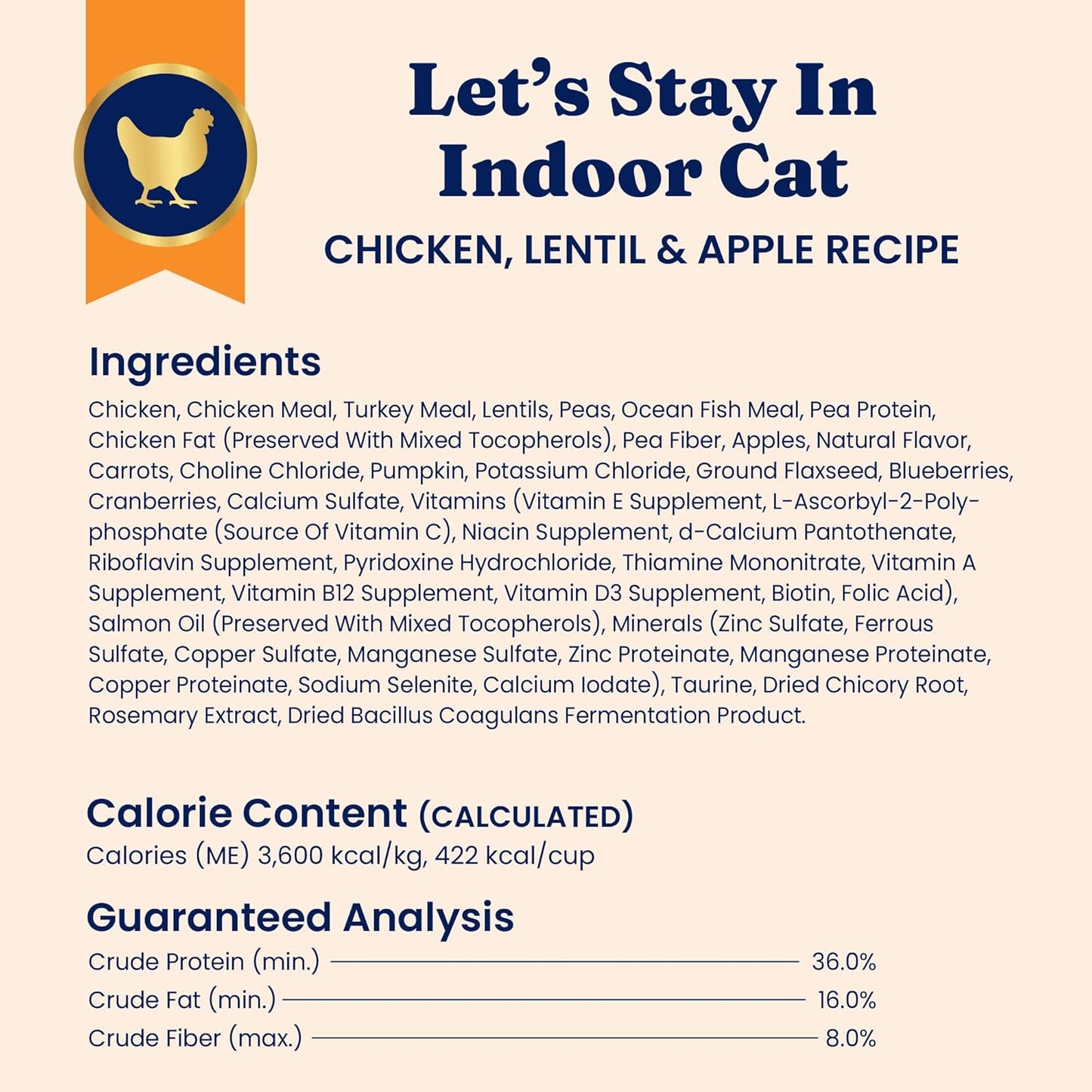 Solid Gold Indoor Dry Cat Food - Grain Free & Gluten Free - Chicken Cat Food Dry Kibble for Indoor Cats W/Probiotics & Fiber for Gut Health - Sensitive Stomach & Hairball Support for Adult Cats -12LB