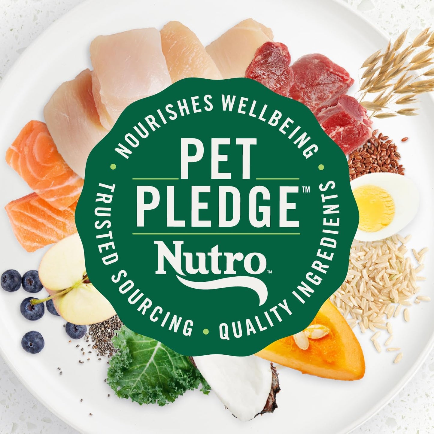 Nutro Ultra Adult Dry Dog Food with a Trio of Proteins from Chicken, Lamb and Salmon, 30 Lb Bag