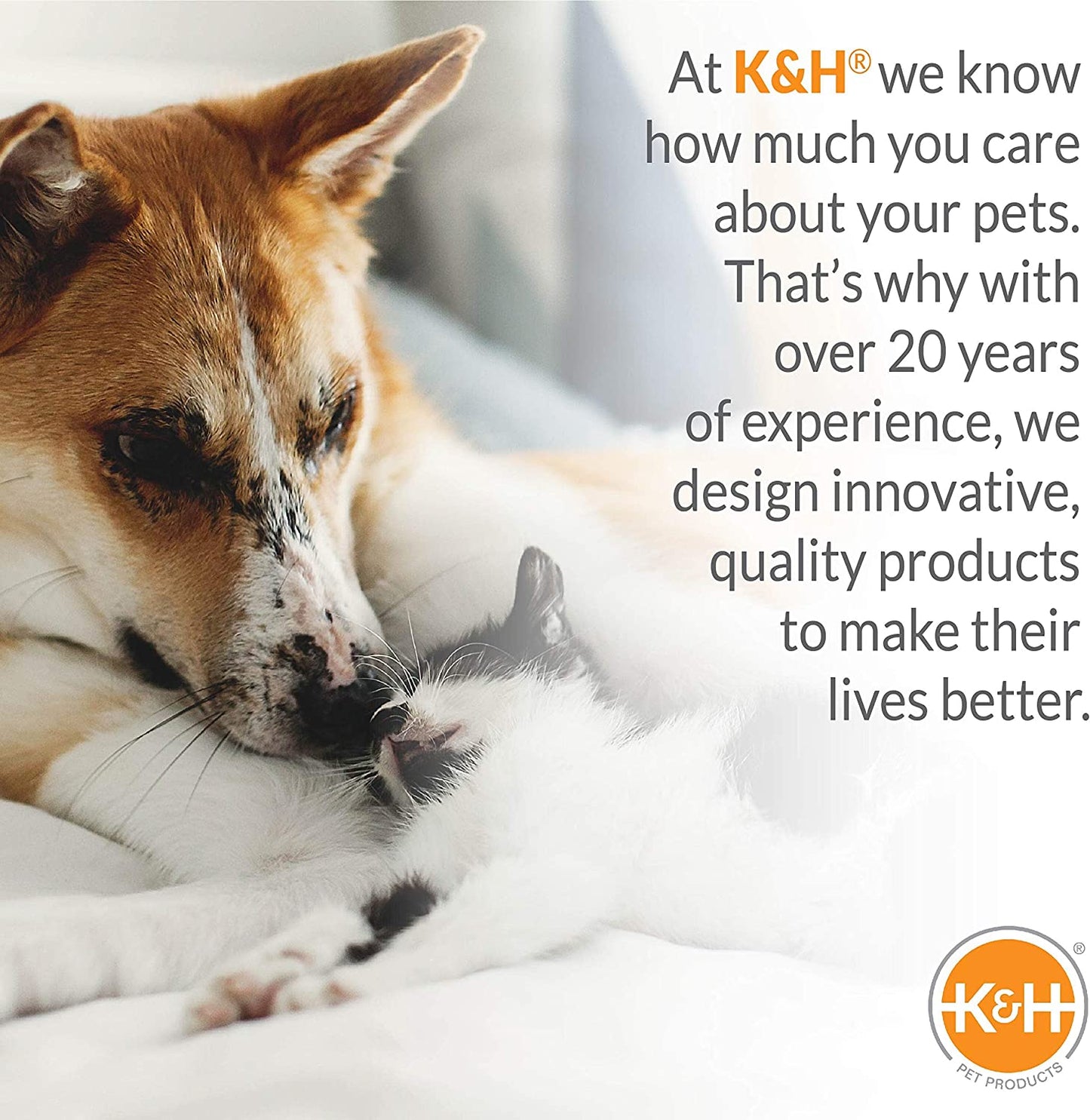 K&H Pet Products Original Bolster Pet Cot Outdoor Elevated Dog Bed with Removable Bolsters - Chocolate/Black Mesh, Large 30 X 42 X 7 Inches