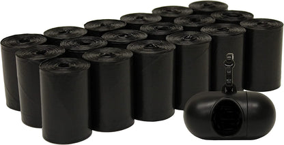 Five Star Pet 9" X 14.25" Made in USA Easy Open Poop Bags Dog Waste Bags, 18 Refill Rolls, 270 Bags