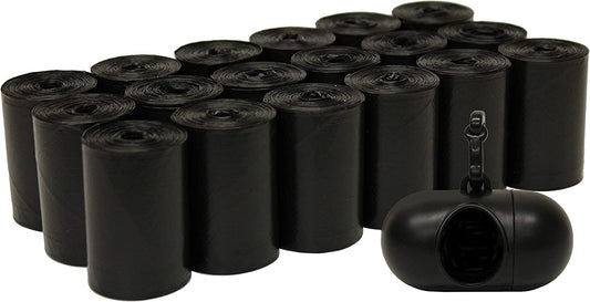 Five Star Pet 9" X 14.25" Made in USA Easy Open Poop Bags Dog Waste Bags, 18 Refill Rolls, 270 Bags
